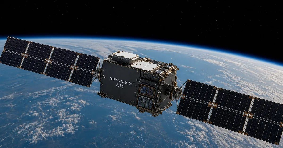 Milion satelitów AI na orbicie. Takie plany może mieć tylko Elon Musk
