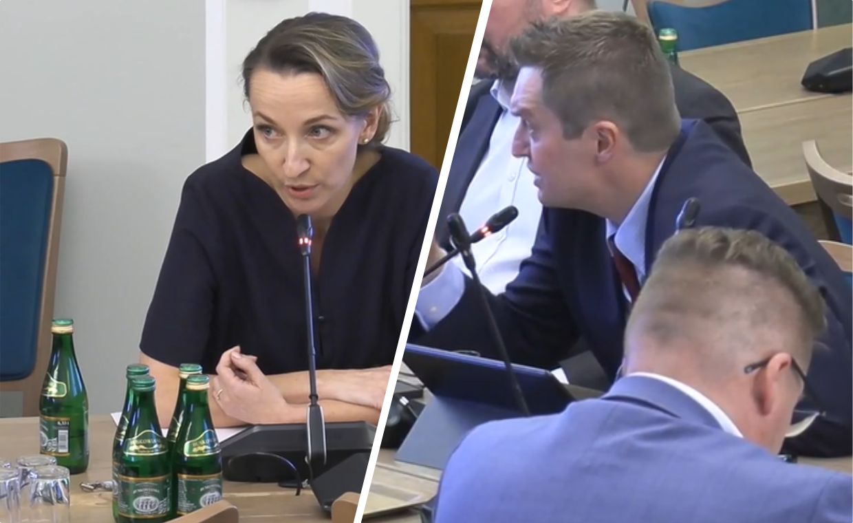 Burza podczas obrad komisji. "Nie odpowiedziała na ani jedno pytanie"