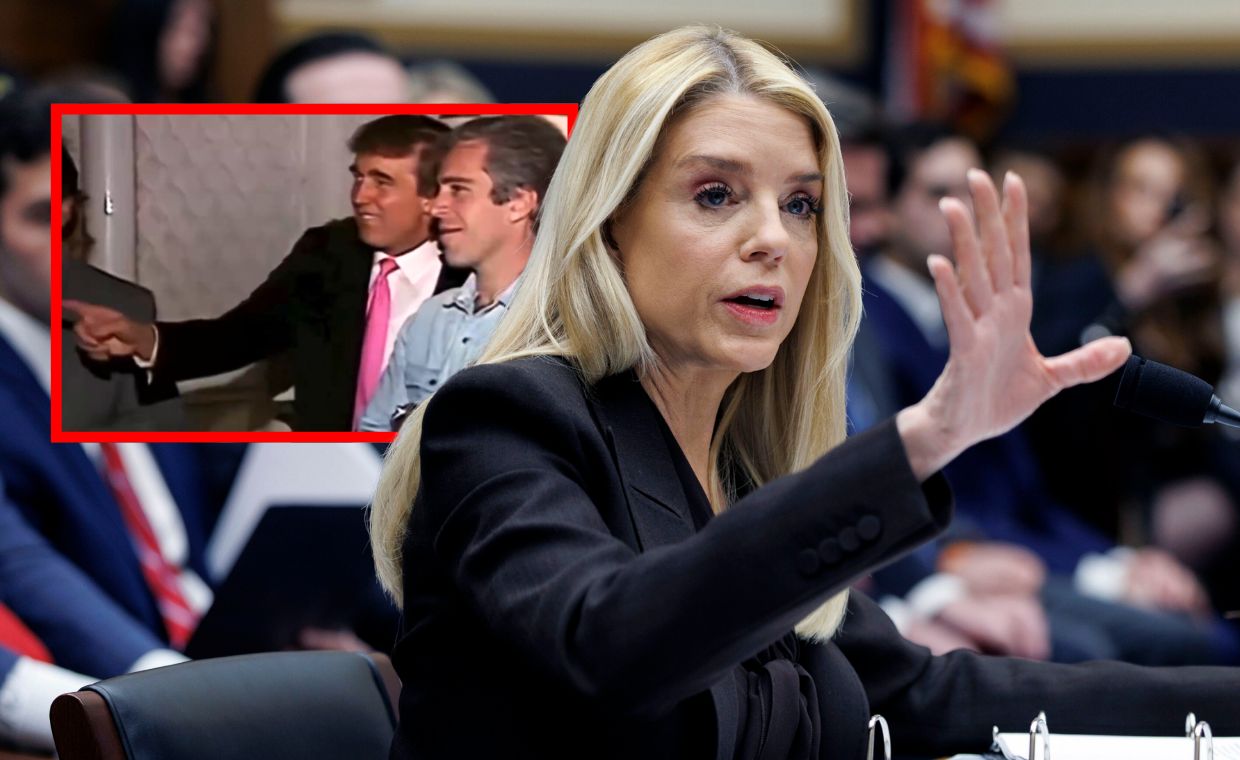 Włączył nagranie Trumpa z Epsteinem. Pam Bondi zaczęła krzyczeć