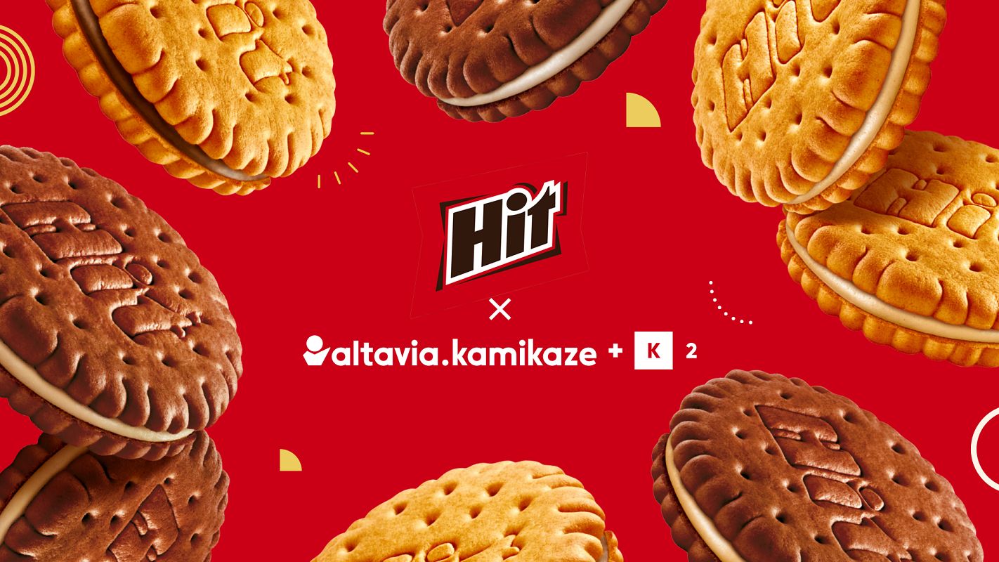 Marka Hit reklamowo obsługiwana przez Altavia Kamikaze + K2