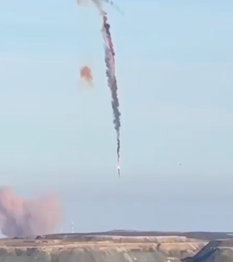 Chcieli wystraszyć Zachód. Rosyjska rakieta spadła na ziemię