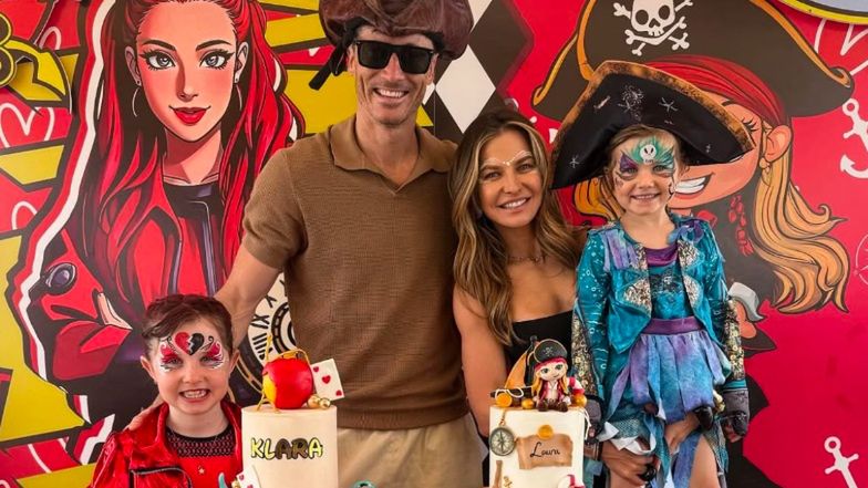 Robert i Anna Lewandowscy wyprawili córkom urodzinową imprezę: były dwa torty i pirackie akcenty