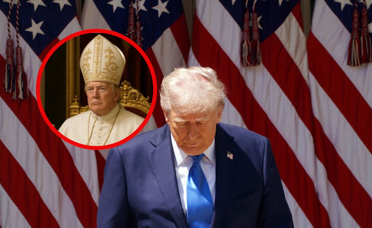 Biały Dom opublikował zdjęcie Trumpa jako papieża. Stworzyło je AI