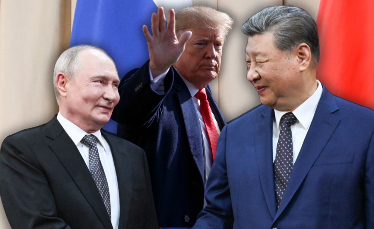 Putin, Trump i Xi przy jednym stole? Sensacyjne doniesienia z Kremla