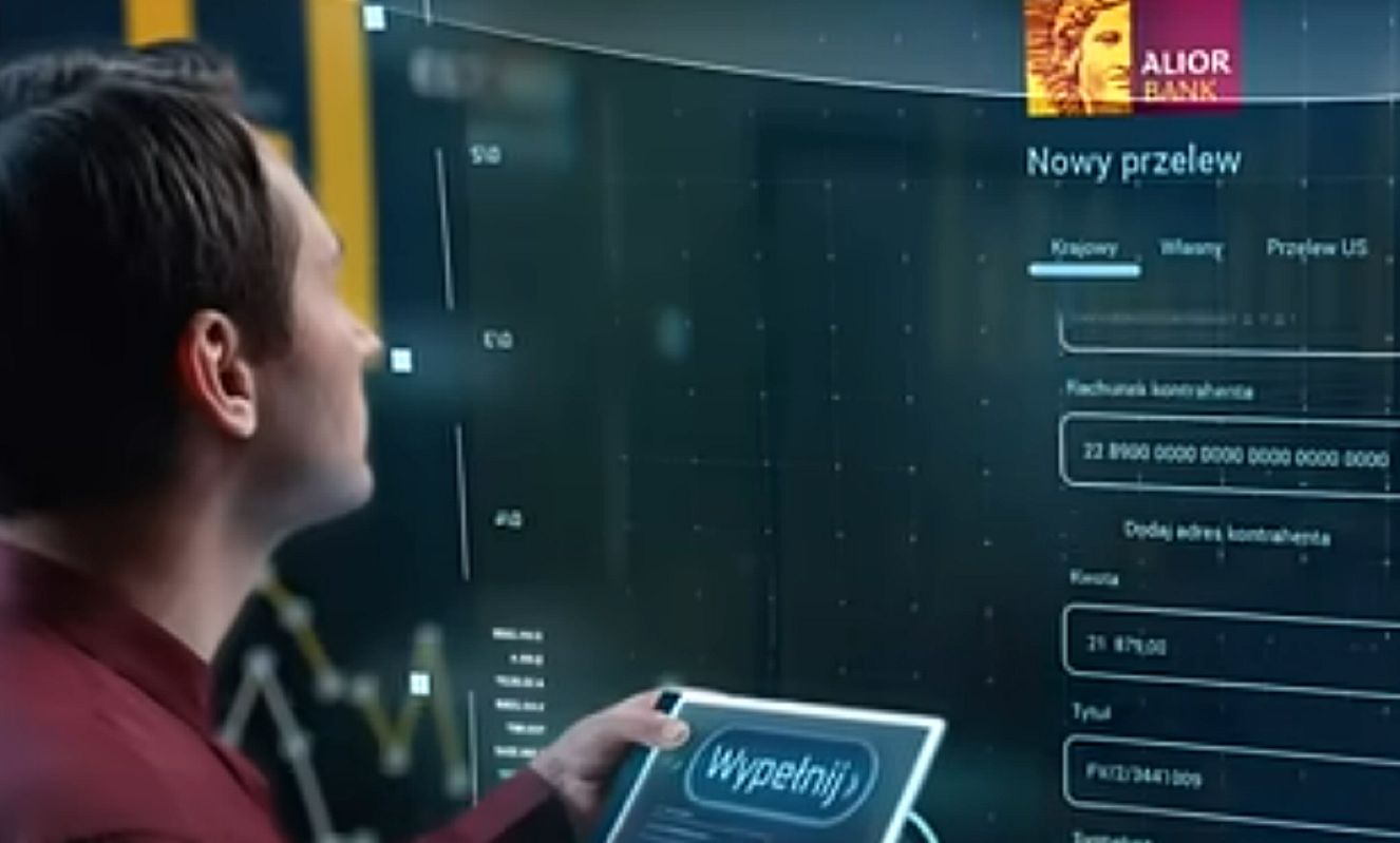 Przyszłość bankowości dla firm w nowej reklamie Alior Banku