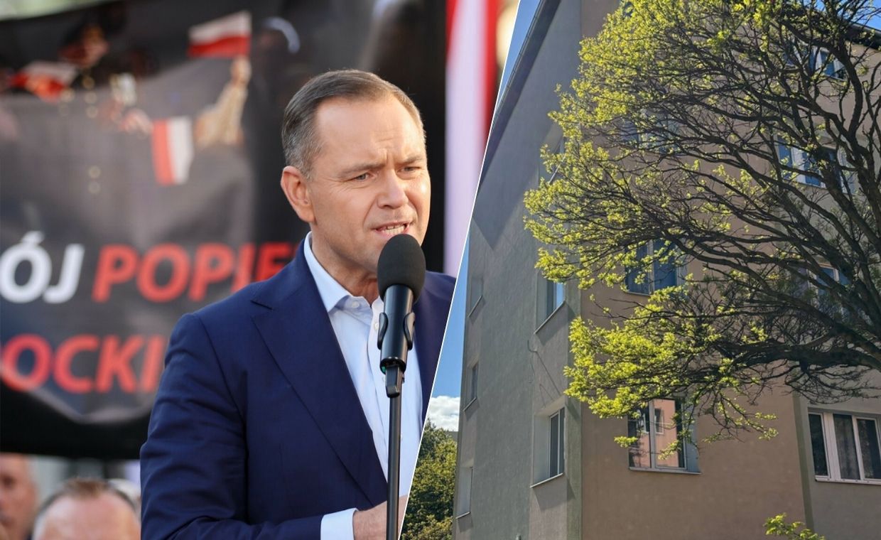 "Wszystko do remontu". W takim stanie przekazano mieszkanie Nawrockiego