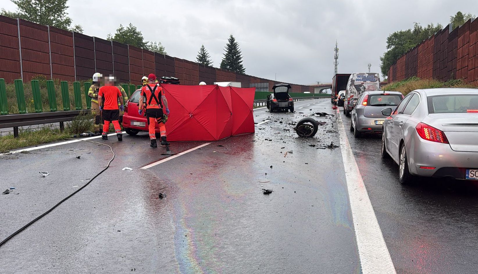 Nie chciał czekać w korku i zawrócił na S52. Zginął tragicznie