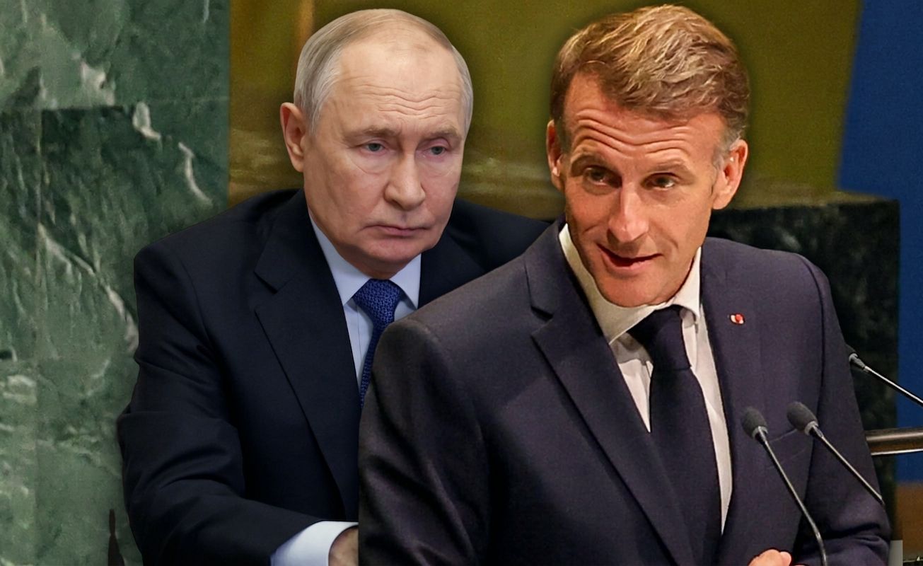 Macron alarmuje: Rosja szykuje 300 tysięcy żołnierzy