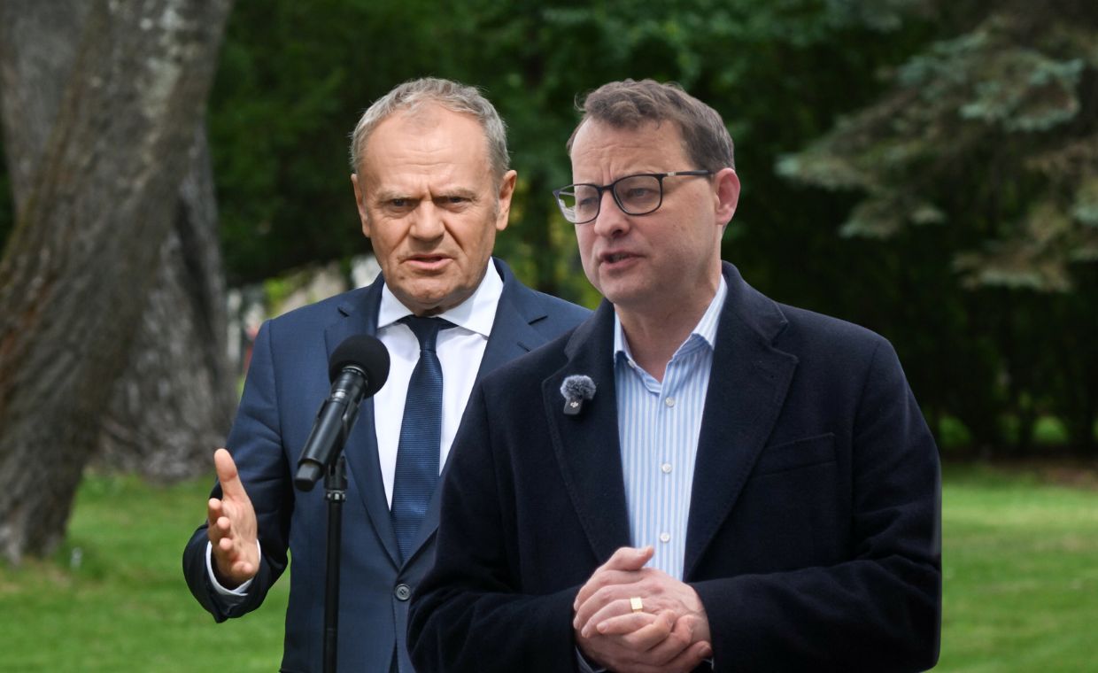 "Wstyd nie zejdzie do końca życia". Tusk o Romanowskim