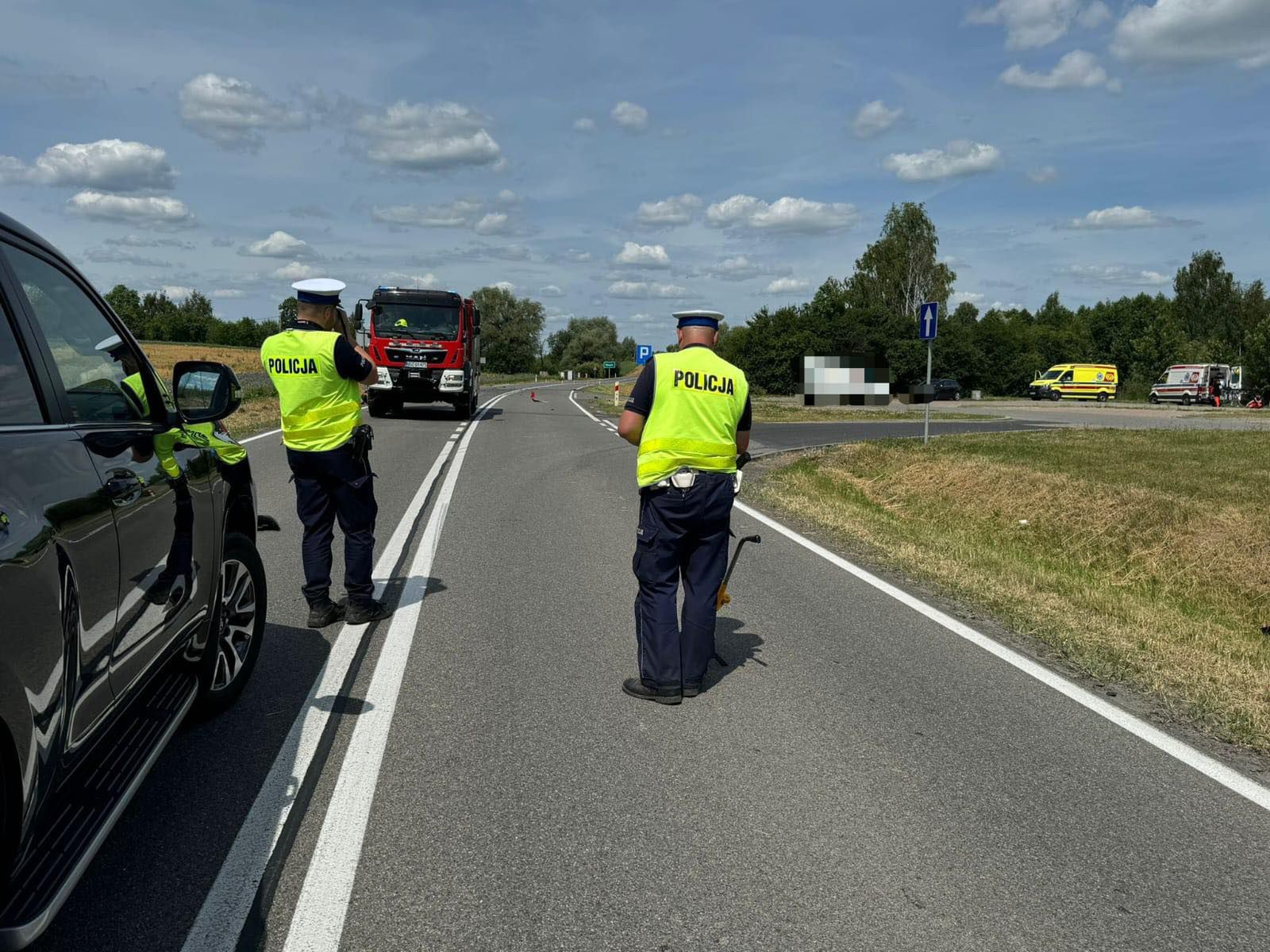 Czołowe zderzenie na DK53. Motocyklista zginął na miejscu