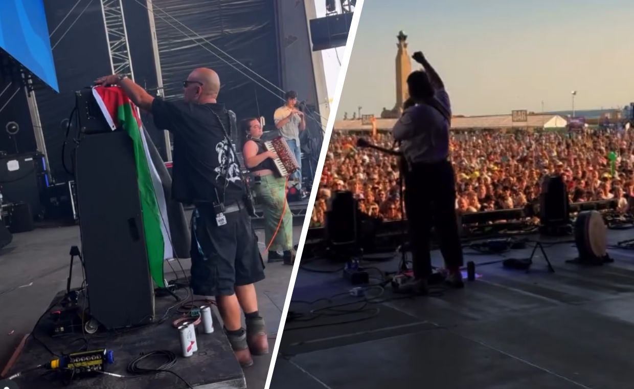 Skandal na festiwalu w Portsmouth. Nagle wyciszono dźwięk