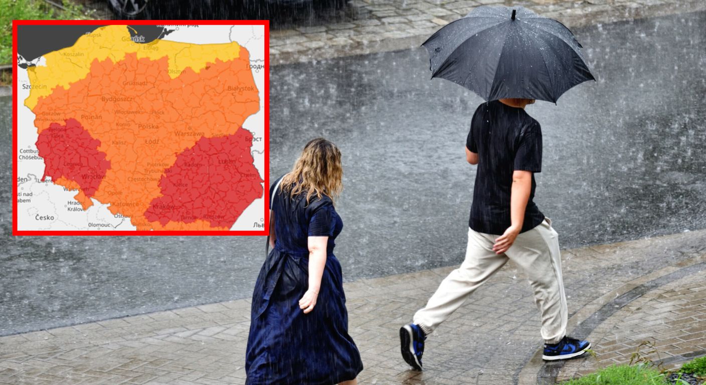 W Polsce będzie niebezpiecznie. Przejdą silne burze, grad, ale i upały