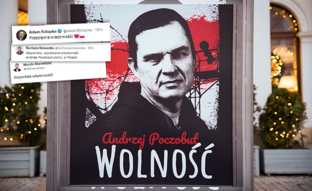 Andrzej Poczobut na wolności. W sieci świętują