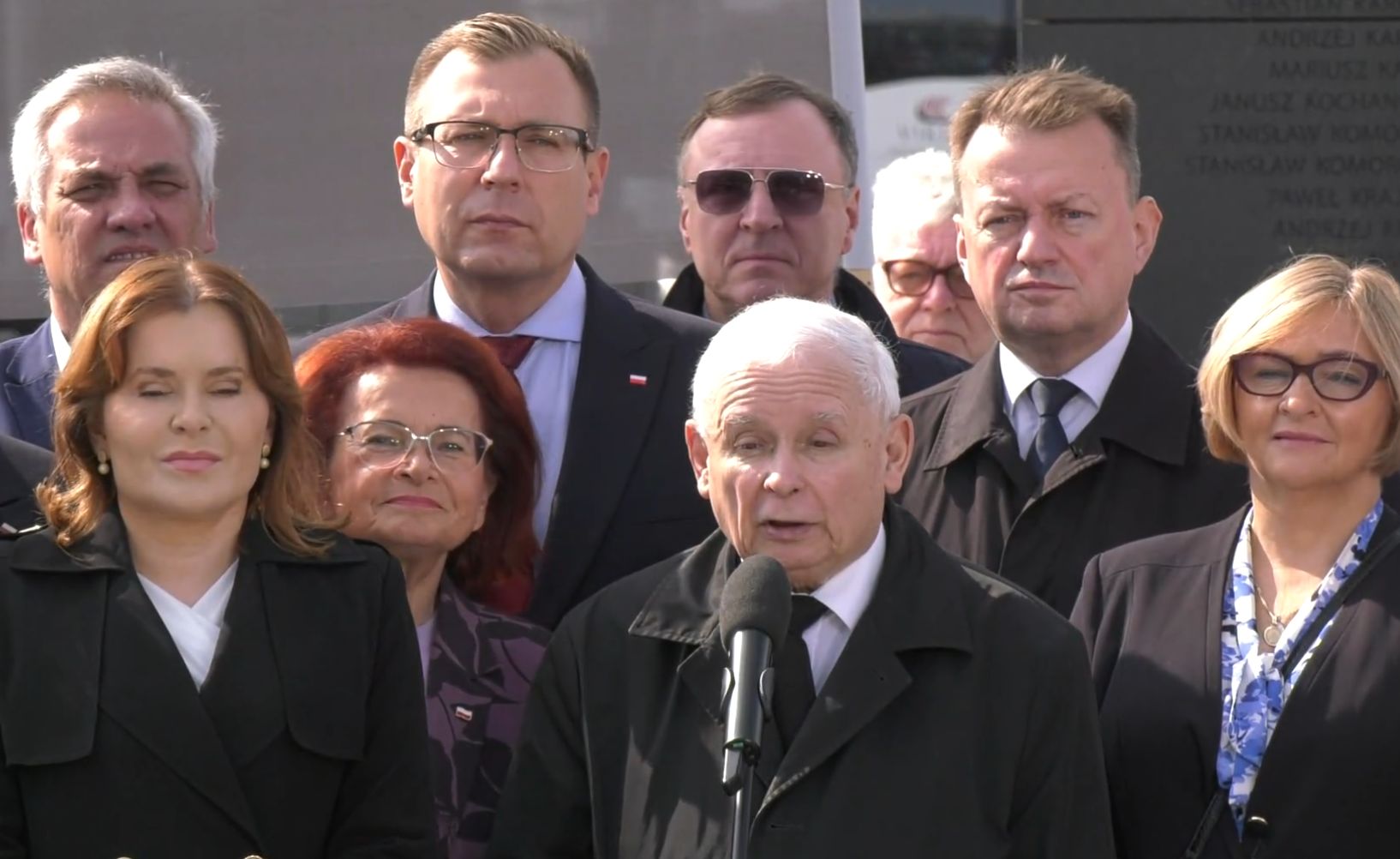 Krzyki na wystąpieniu Kaczyńskiego. "Kłamca"