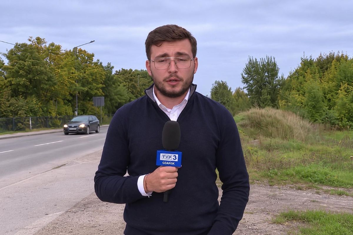 Kamera TVP Info zarejestrowała potrącenie 14-latki podczas relacji na żywo
