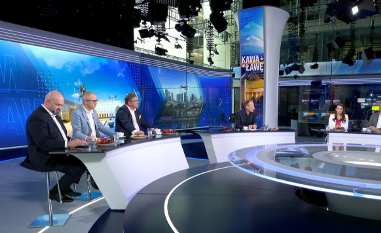 Niespokojnie na polskiej granicy. Kłótnia w TVN24