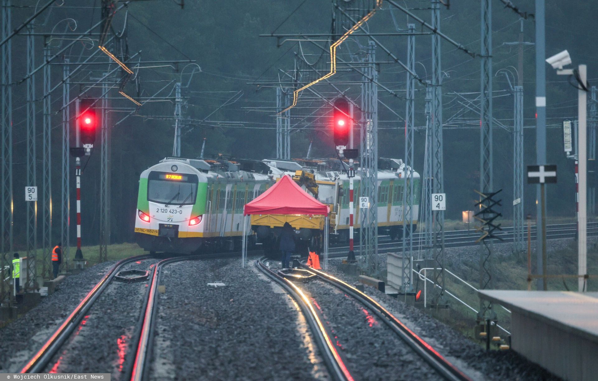 Akty dywersji na kolei. Sąd podjął decyzję wobec Ukraińców
