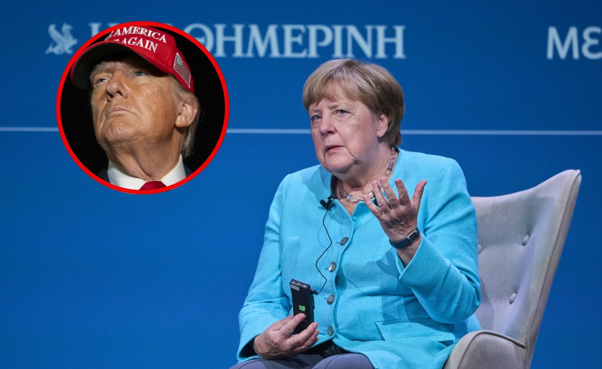Merkel szczerze o Trumpie. "Łaknie blasku fleszy"