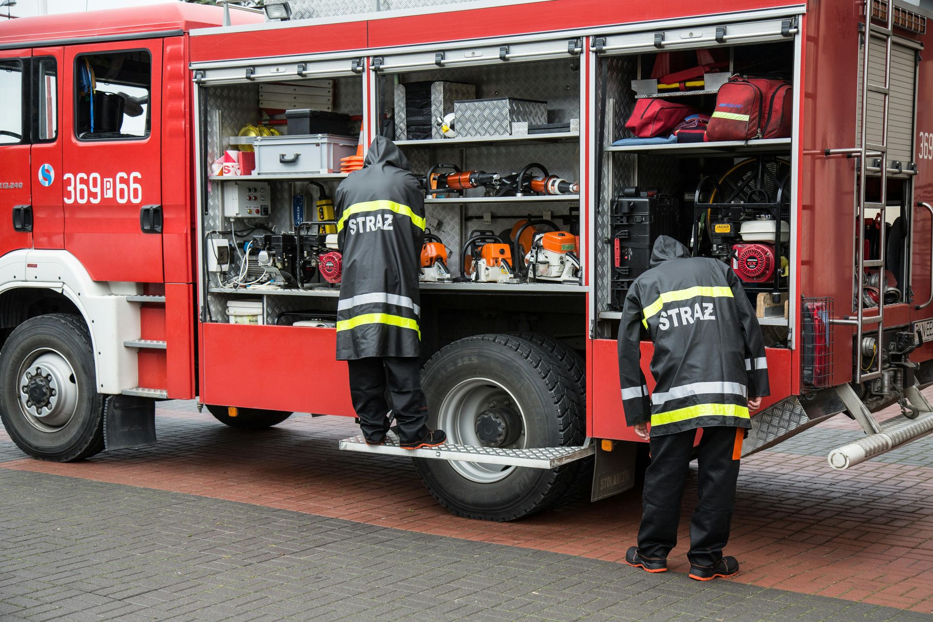 Tragiczny pożar w Inowrocławiu. 12 osób ewakuowano, jedna zginęła