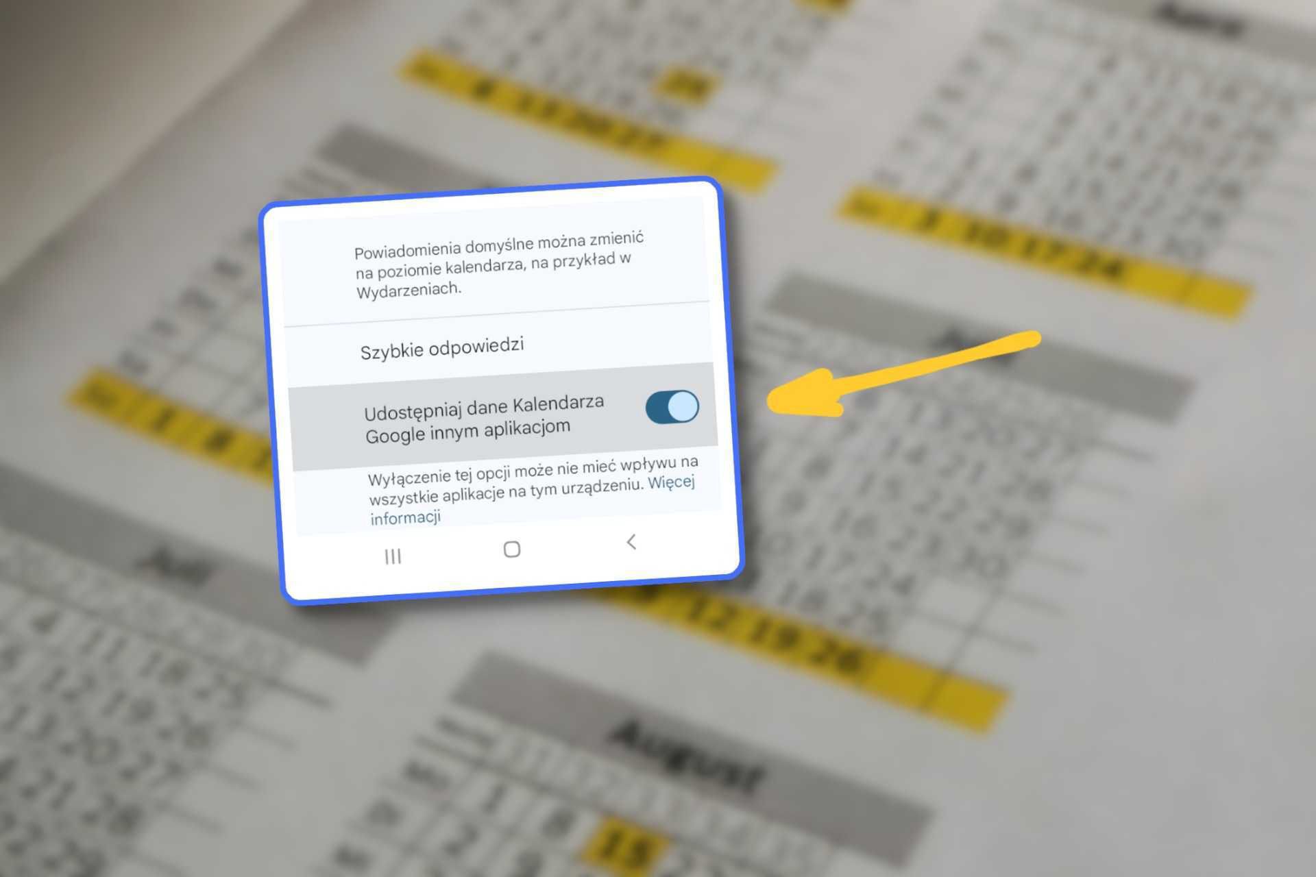 Nowość w Kalendarzu Google. Włącz dla bezpieczeństwa
