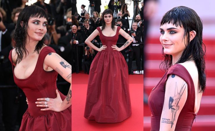 Cara Delevingne zaskakuje nową fryzurą na Festiwalu Filmowym w Cannes