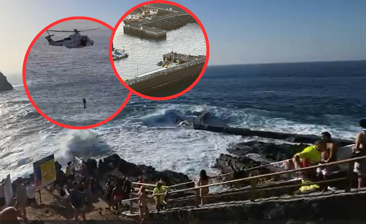 Tragedia na Teneryfie. Mamy nagrania z dramatycznej akcji