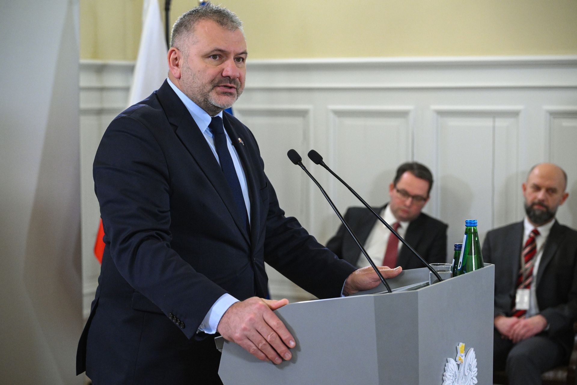 "Panie redaktorze, to nie jest śmieszne". Żurek przerwał konferencję