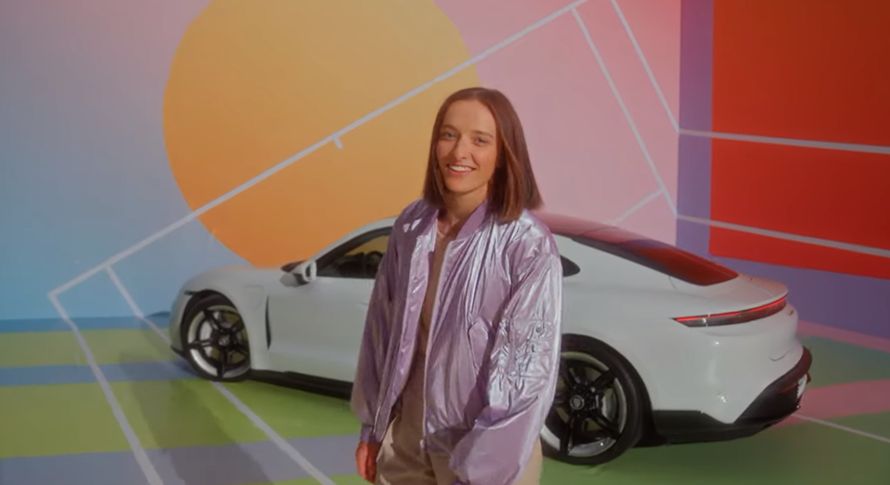 Iga Świątek już nie reklamuje Porsche