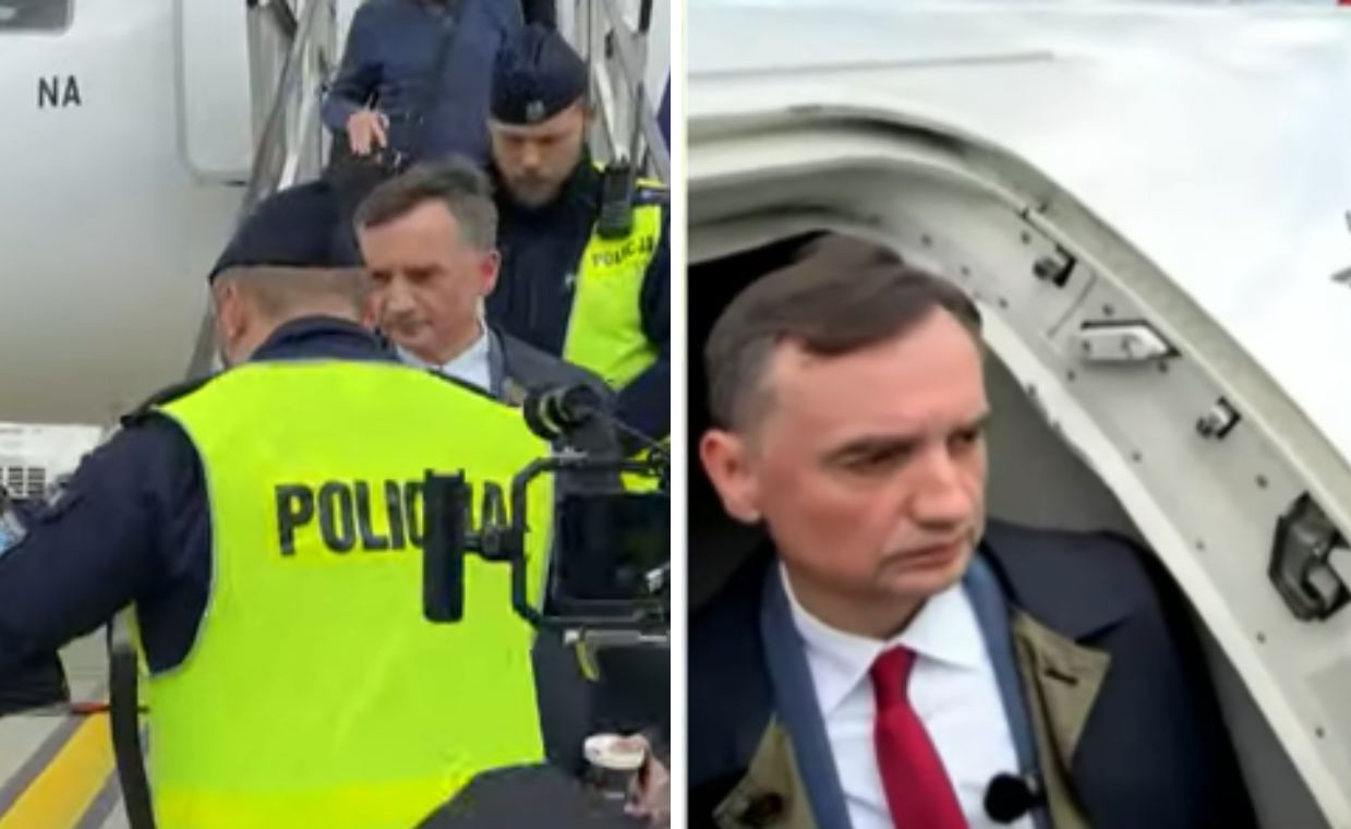 Ziobro dyskutował z policjantem podczas zatrzymania. Jest nagranie