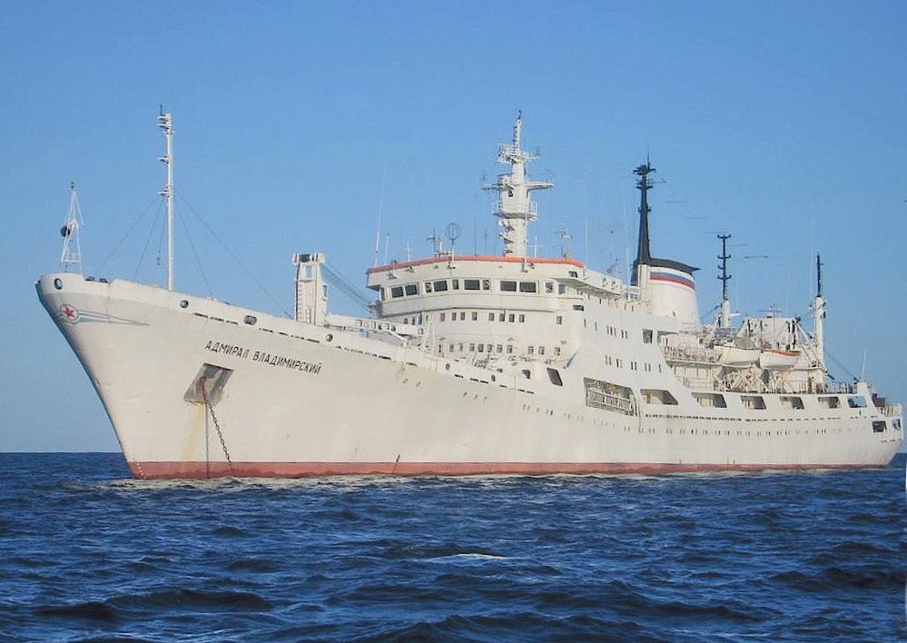 Belgijska marynarka śledziła rosyjski statek Admirał Władimirski