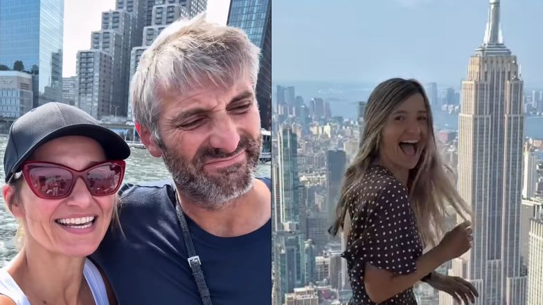 Joanna Koroniewska i Maciej Dowbor zaprezentowali PARAGON GROZY z wyjazdu do Nowego Jorku