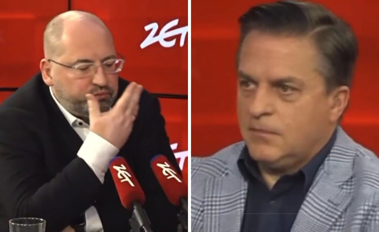 Wymowna reakcja na słowa Bielana. Mówił o Mentzenie