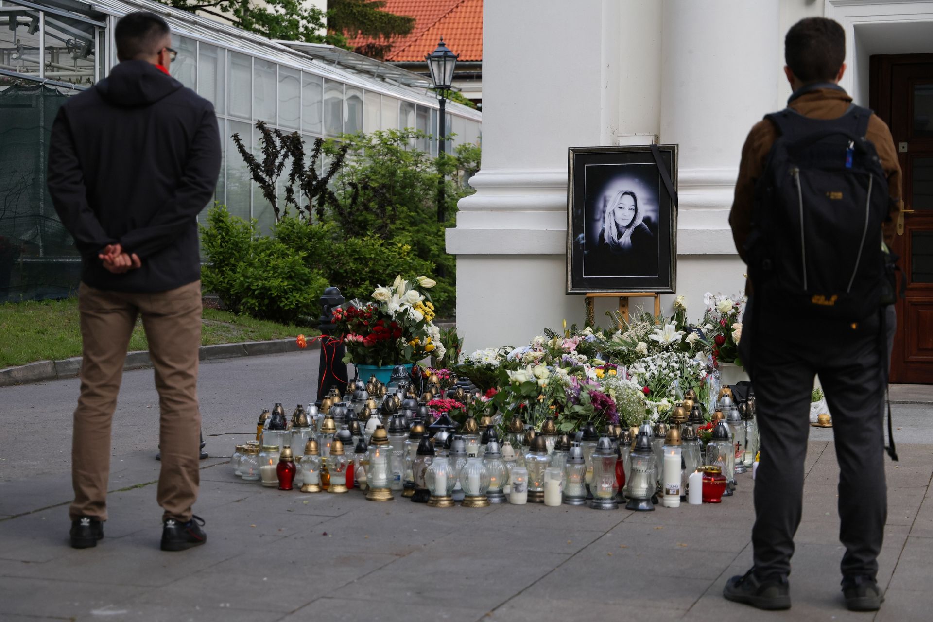 Studenci żegnają Małgorzatę D. Czuwanie na kampusie UW