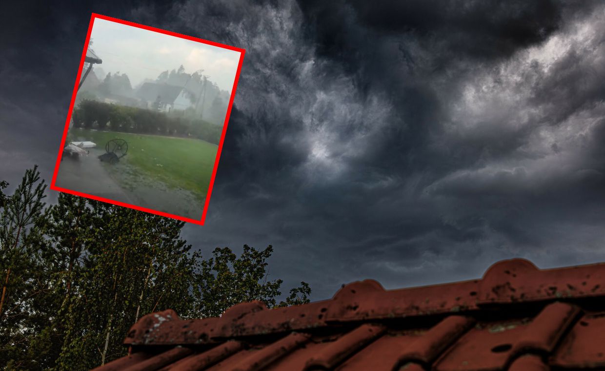 Pierwsze nawałnice nad Polską. Front uderzył w Wielkopolskę