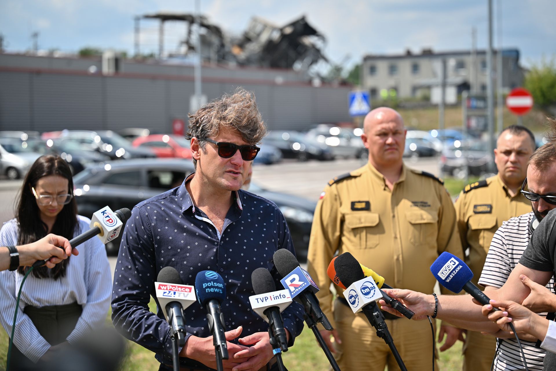 "Sam zgłosiłem się na komisariat". Starosta z przeprosinami