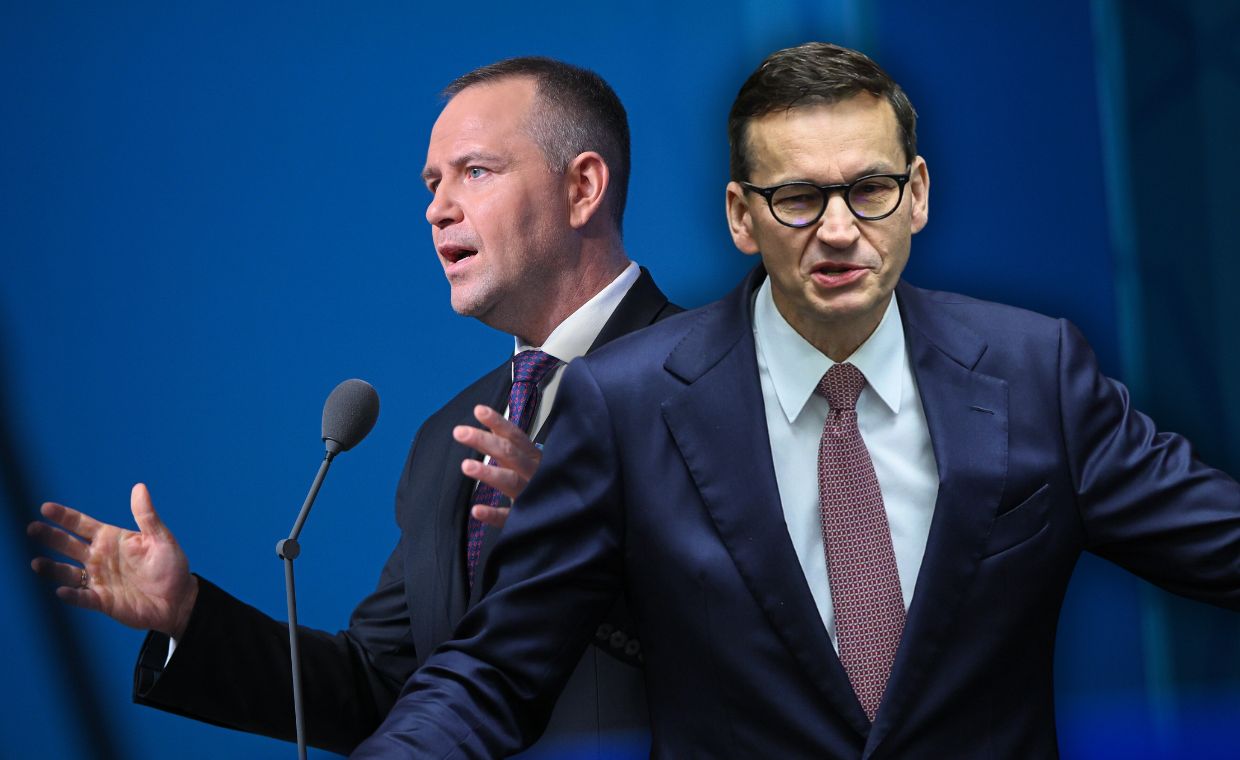 Morawiecki o "raportach na Nawrockiego": Sam je widziałem