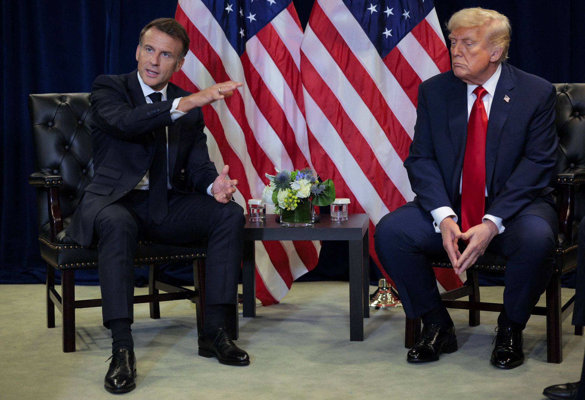 Macron: "Trump bliżej Ukrainy". Mówił też o presji na Rosję