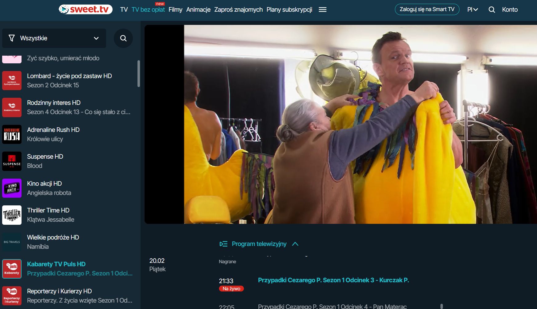 Sweet.TV będzie oferować jedynie kanały FAST? Platforma odpowiada