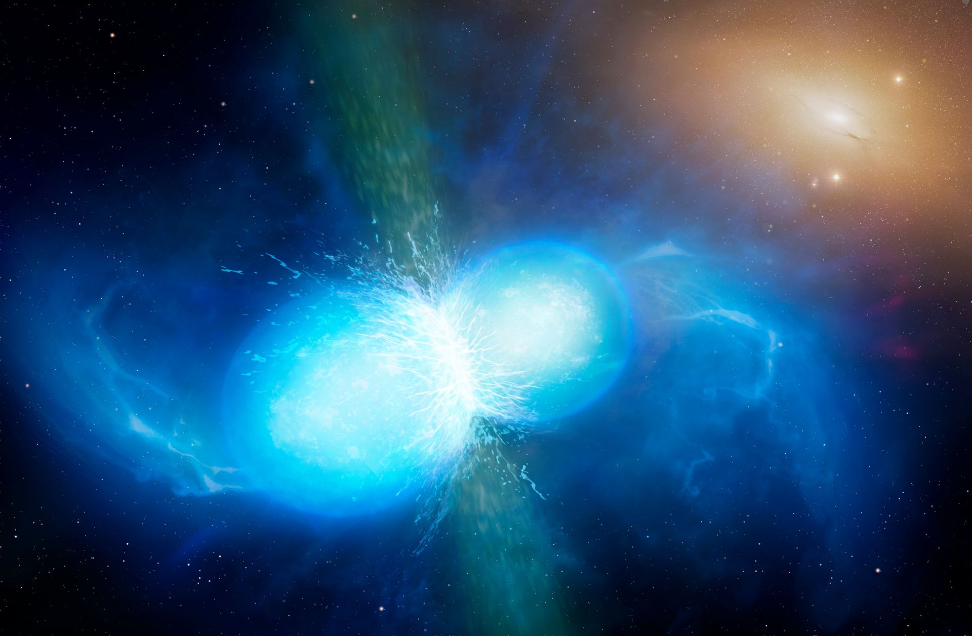 Tajemniczy rozbłysk promieniowania X. To zderzenie gwiazd neutronowych