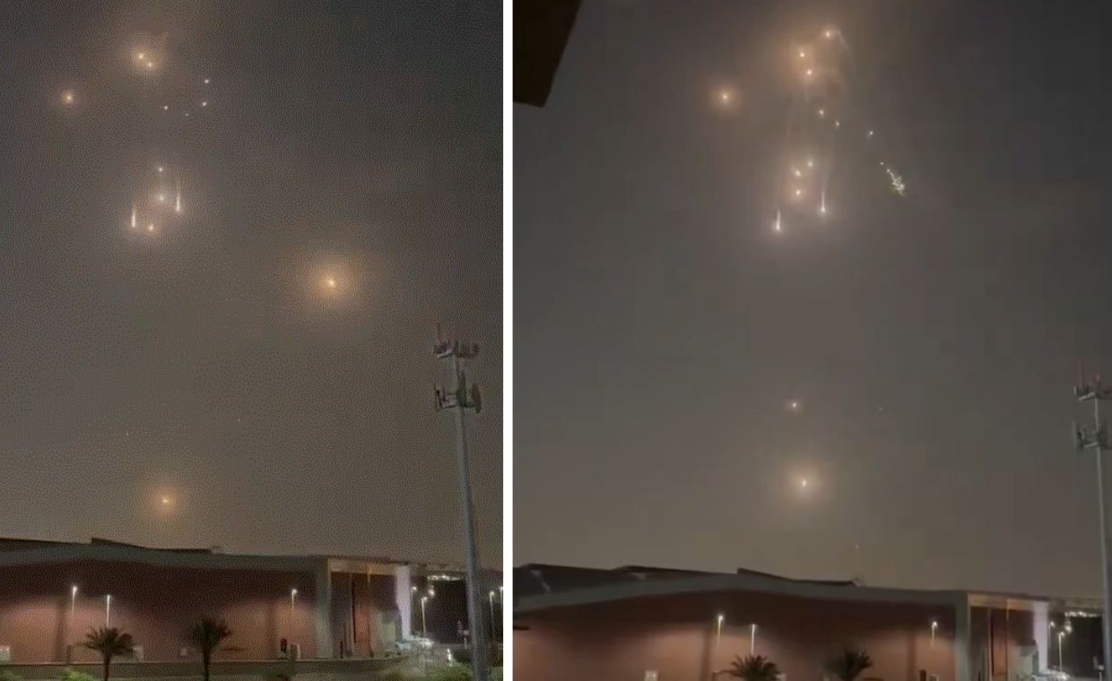 Eksplozje nad Dubajem. W sieci pojawiły się nagrania