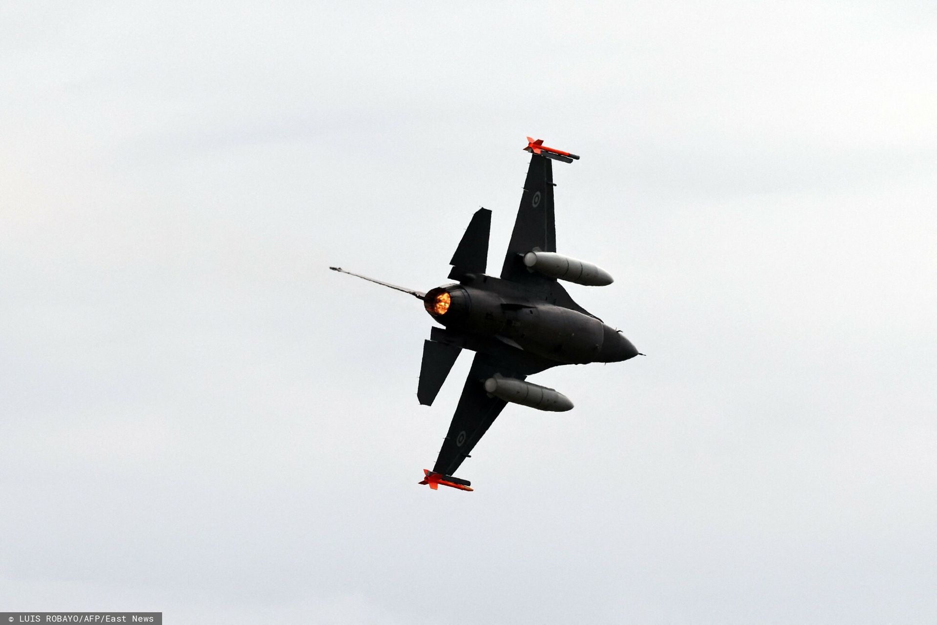 Roztrzaskał się F-16. Katastrofa myśliwca w Niemczech