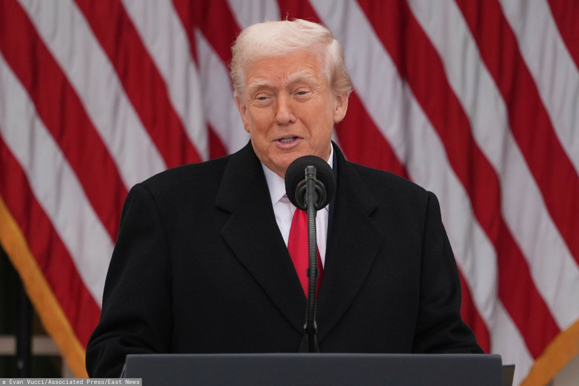 Po spotkaniu koalicji chętnych. Wyrażono poparcie dla wysiłków Trumpa