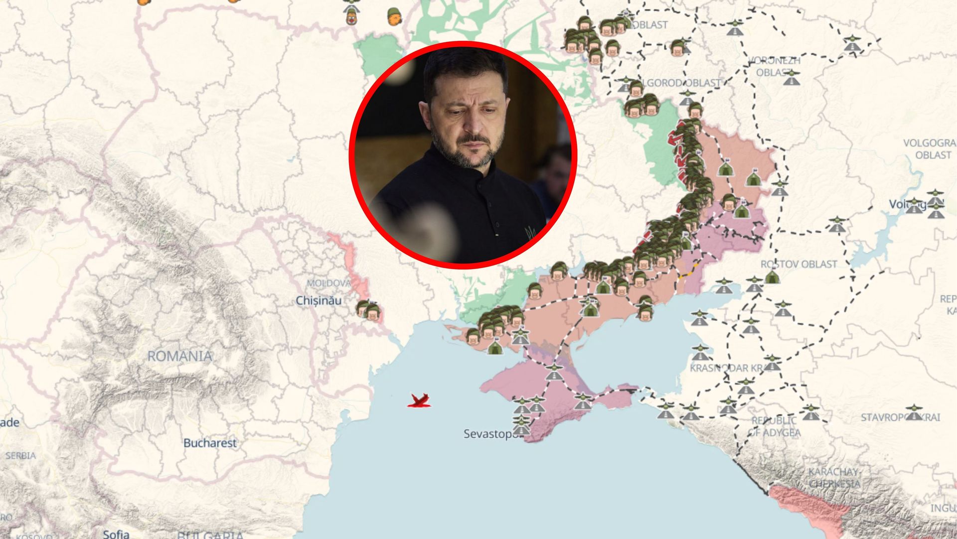 Zełenski oświadczył, iż jest gotowy na kompromis w sprawie utraconych terytoriów