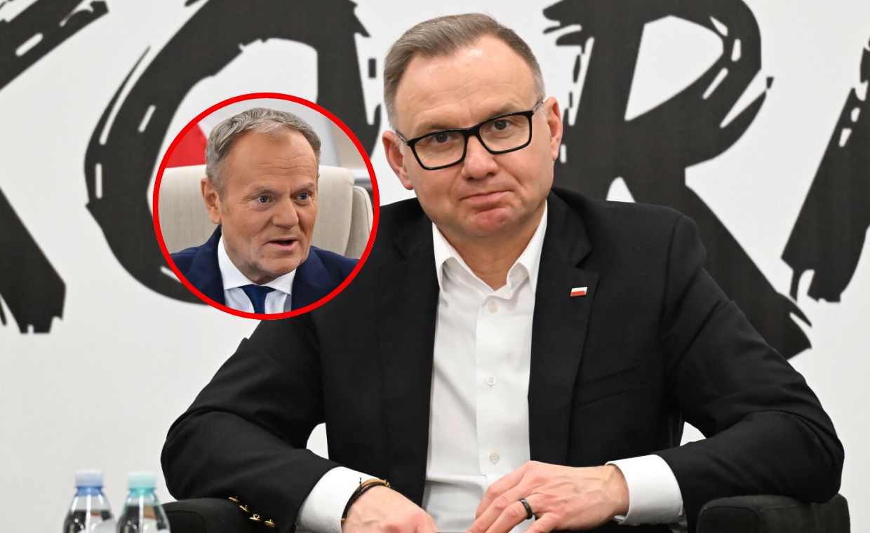 Ostre słowa Dudy o Tusku. "Wypchnięty z orbity decyzyjnej"