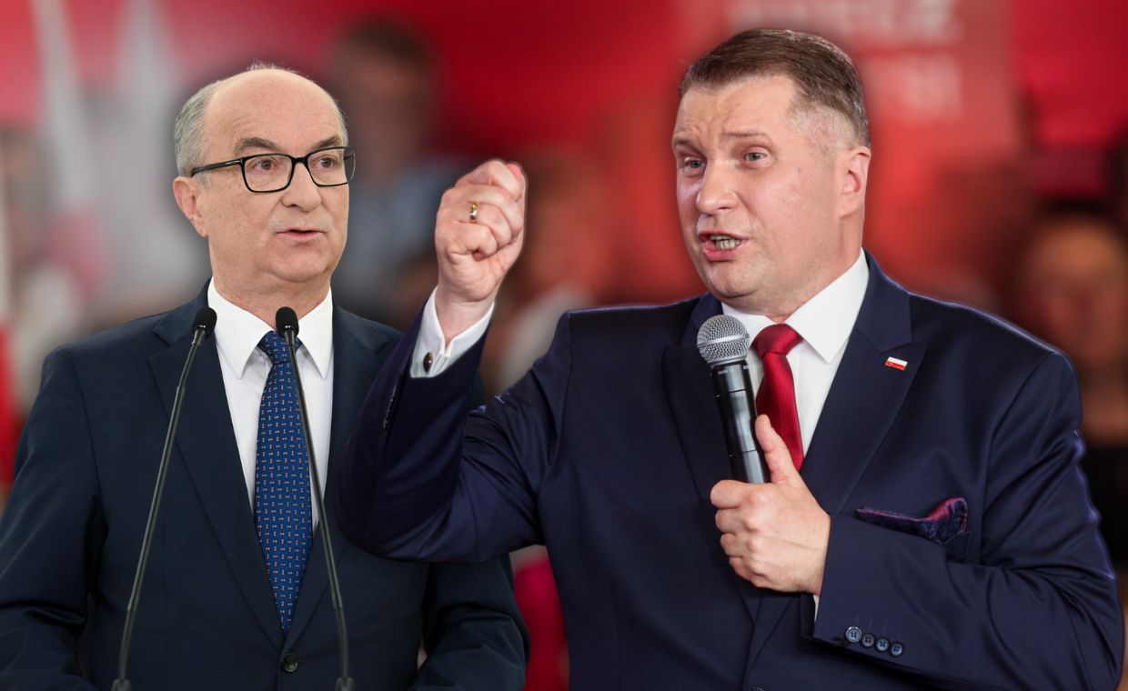 "Stać cię, komuchu". Ostre słowa Czarnka do marszałka Sejmu