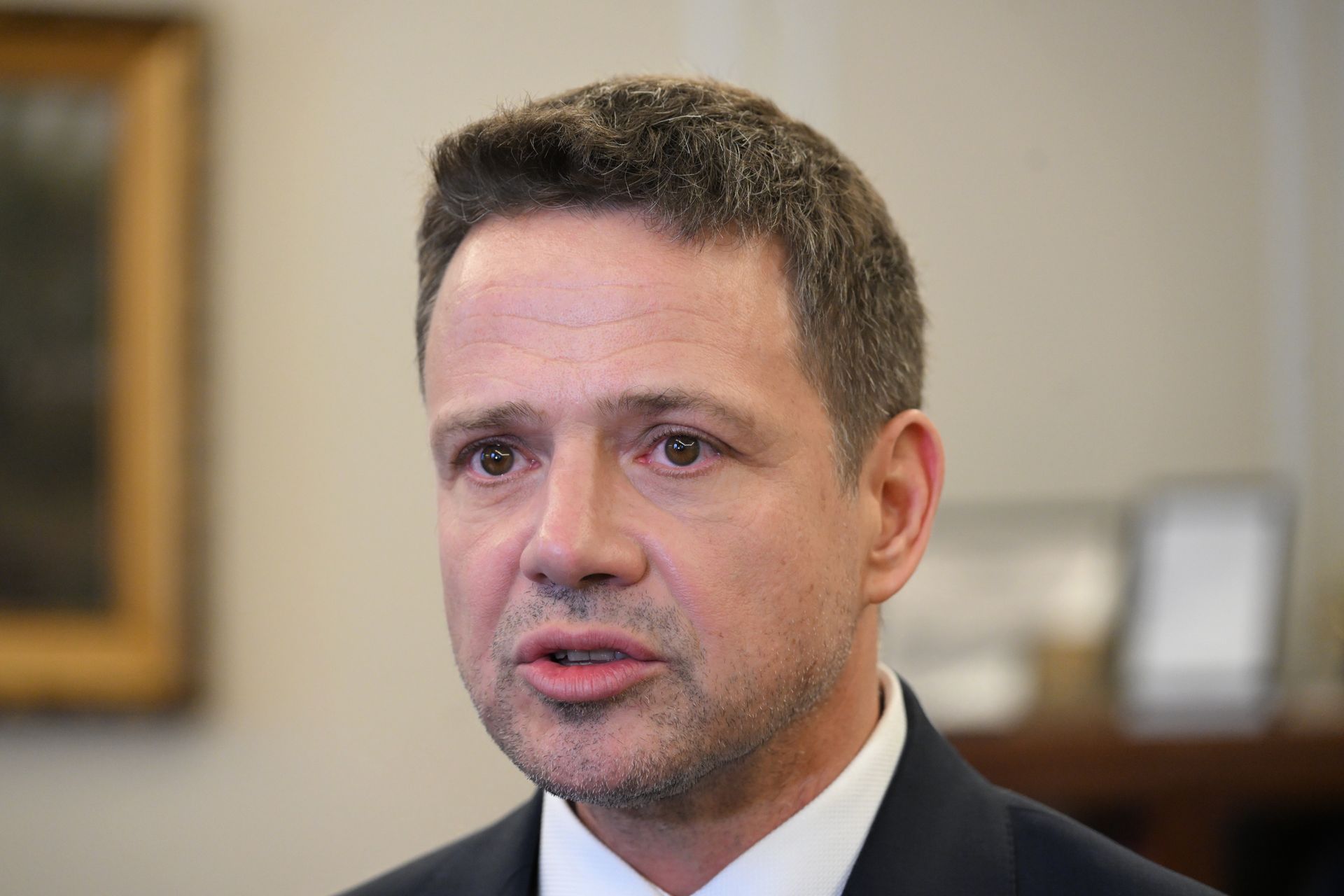 Gospodarz zwrócił się do Mentzena. "Przyjdę"