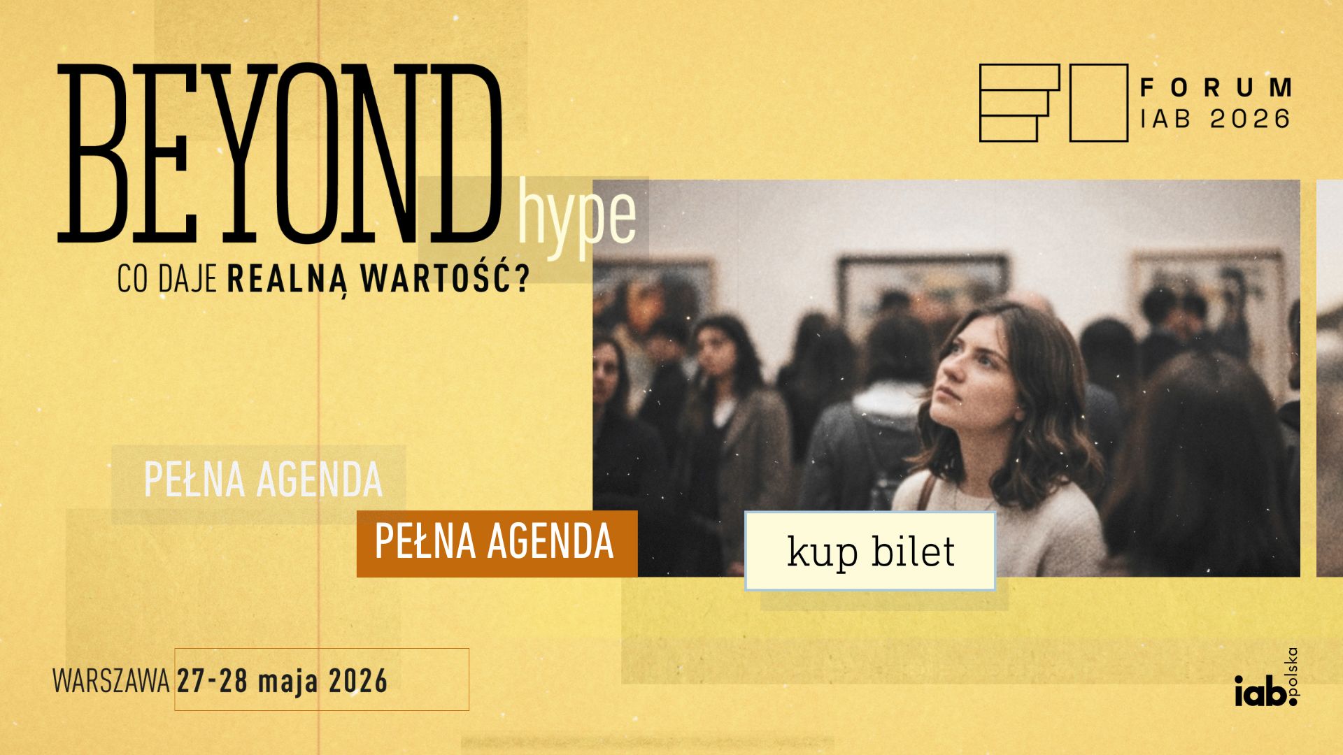 Ogłoszono pełną agendę Forum IAB 2026