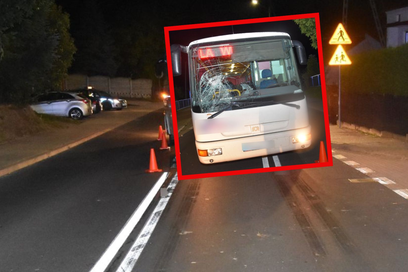 Tragiczny wypadek z autobusem. Pieszy zmarł w szpitalu