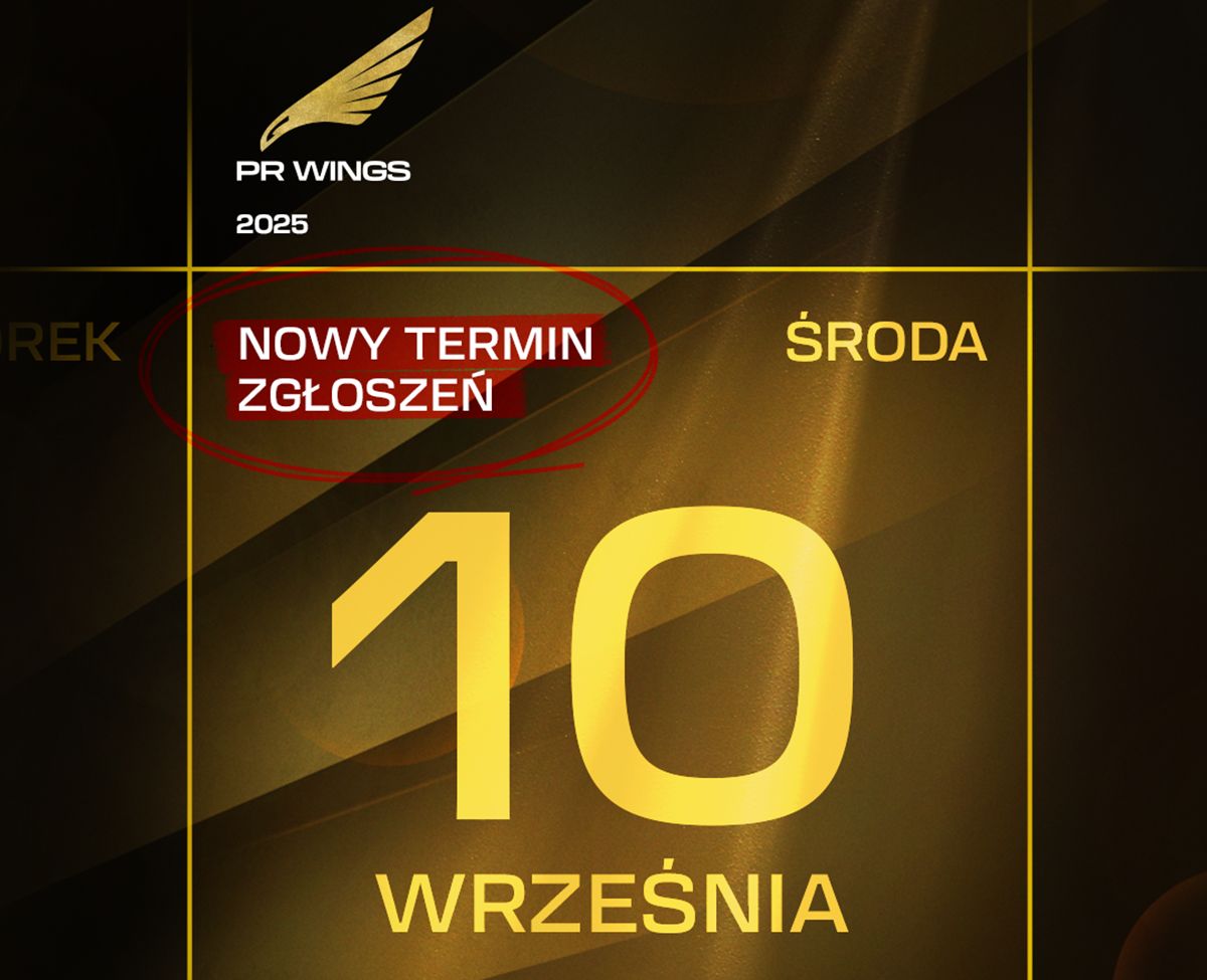 Przedłużony termin zgłoszeń do PR Wings. Do 10 września