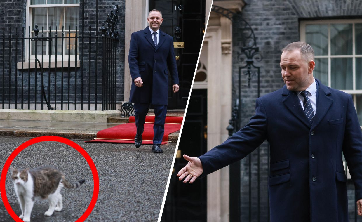 Przemknął przed Nawrockim. Tak zakończyło się spotkanie w Londynie